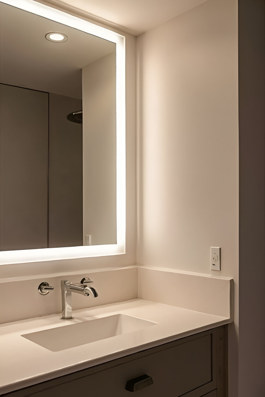 espejo luz led 2